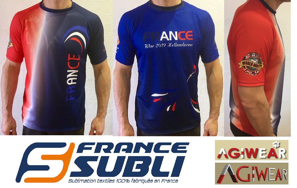 Maillots Agility sublimés